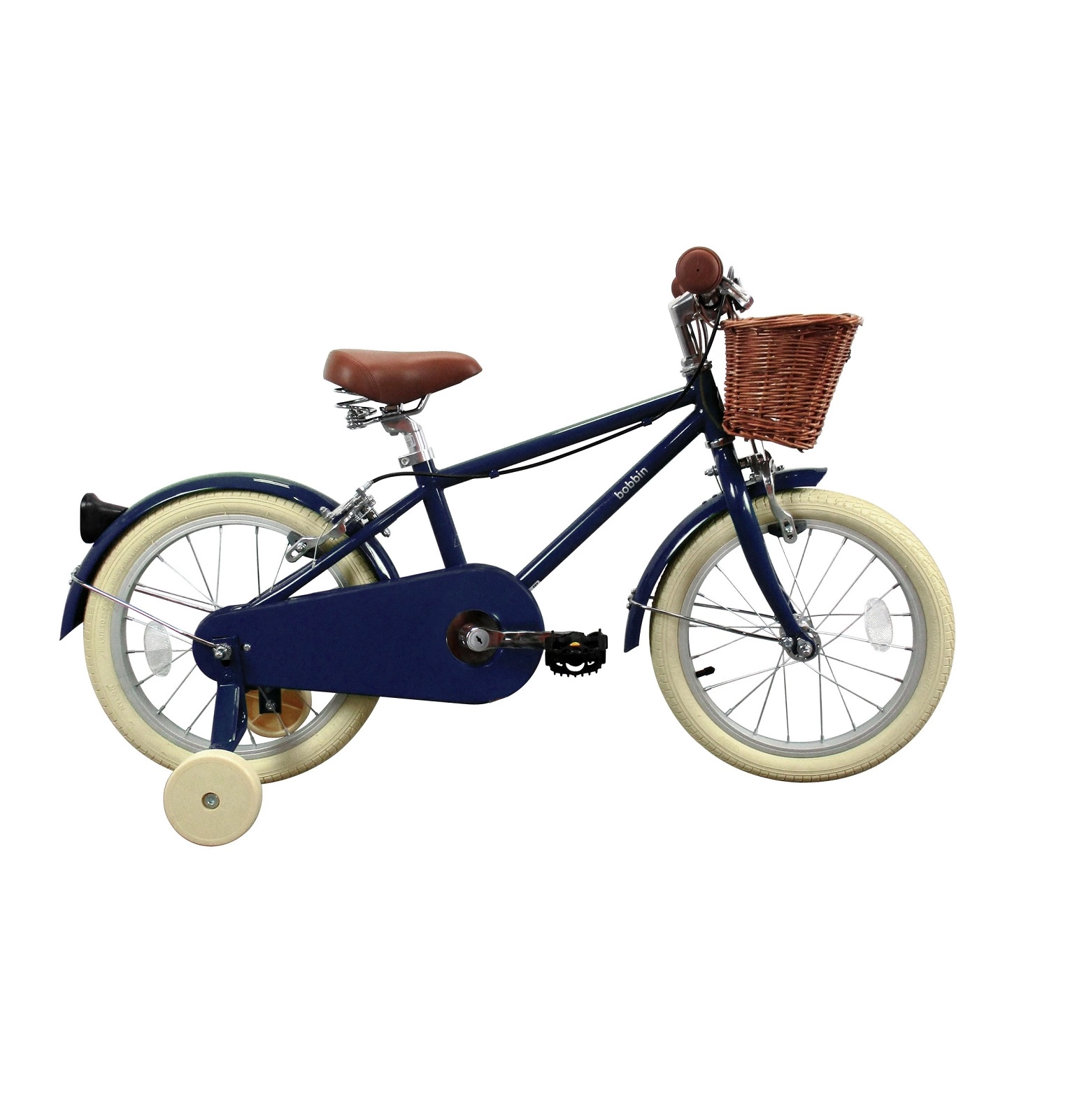 Children’s Bicycle Bobbin Moonbug Blueberry, 16”, For 4-6 Years Old