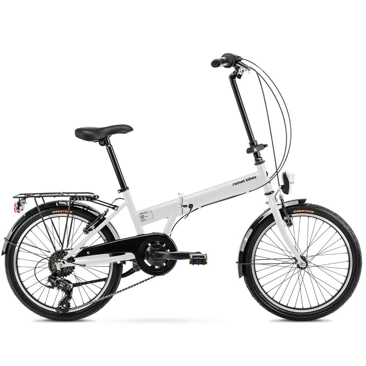Arkus&Romet Folding Bicycle Arkus & Romet Wigry Eco, 20-inch (white)
