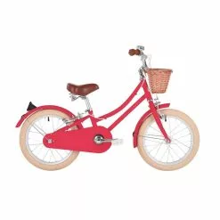 Girls’ Bicycle Bobbin Gingersnap For 4-6 Year Olds, 16-inch, Colour Red