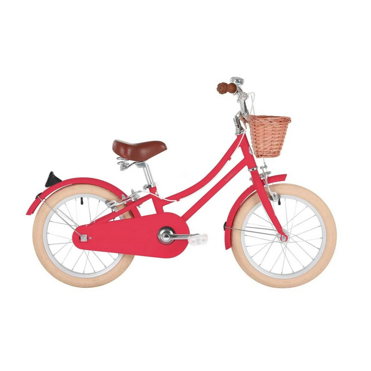 Girls’ Bicycle Bobbin Gingersnap For 4-6 Year Olds, 16-inch, Colour Red