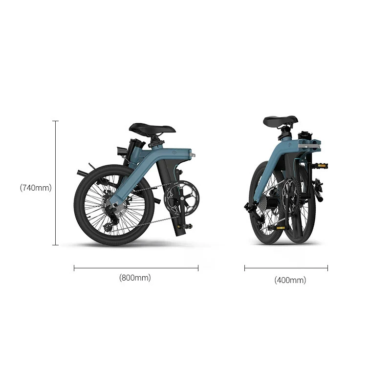 Electric Bicycle Fiido D11 (36 V / 11,6 Ah), Foldable - Image 6