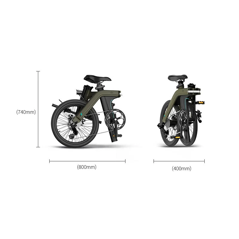 Electric Bicycle Fiido D21 (36 V / 11,6 Ah), Foldable - Image 8