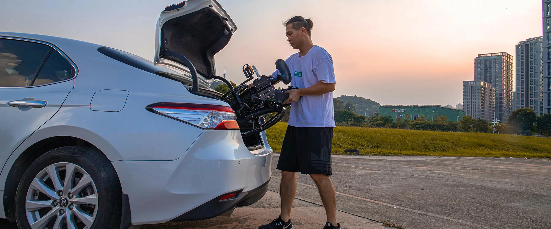 Electric Bicycle Fiido D4S (36 V / 10,4 Ah), Foldable - Image 6