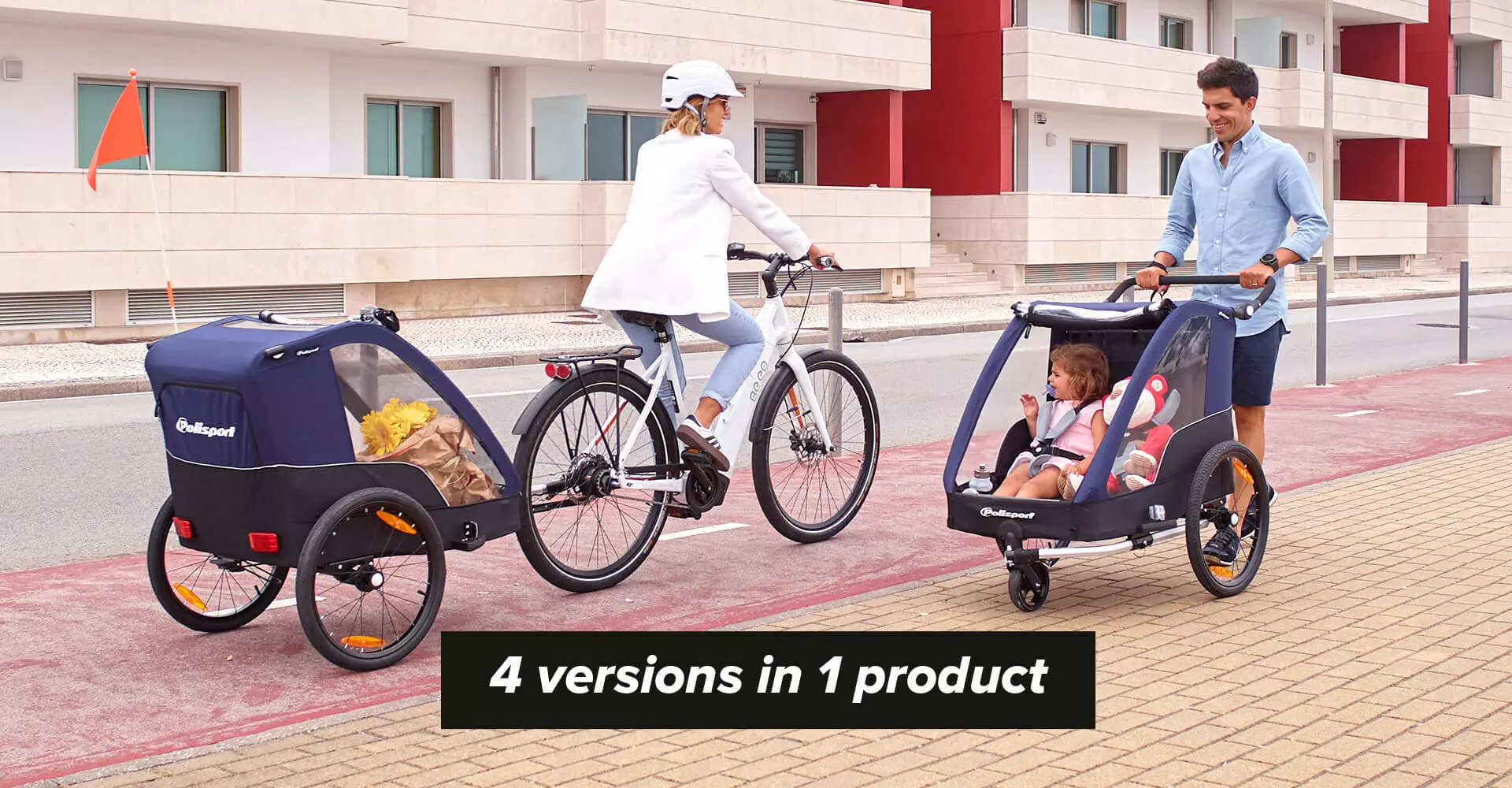 Bicycle Trolley Polisport Trailer - Image 10