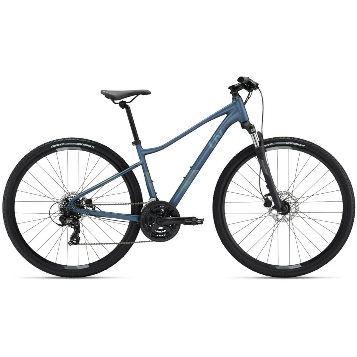 Giant Women’s Bicycle LIV Rove 4 DD, Blue Ashes, 28″
