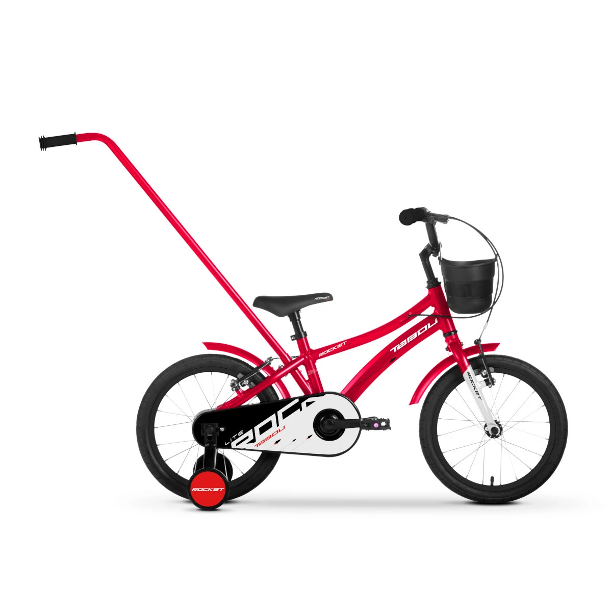 Children’s Bicycle Tabou Rocket LITE 16 Inch, 4-6 Years Old, Red Colour