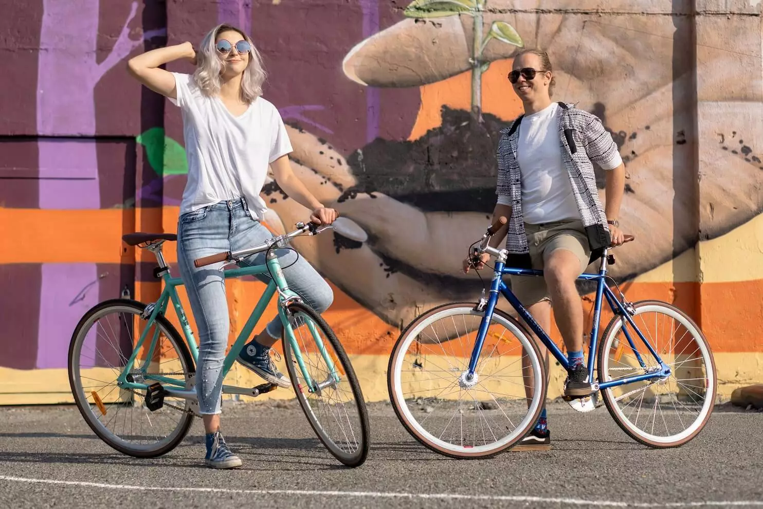 Fixie Excelsior Sputter, Colour Orange, 2 Speeds - Image 4