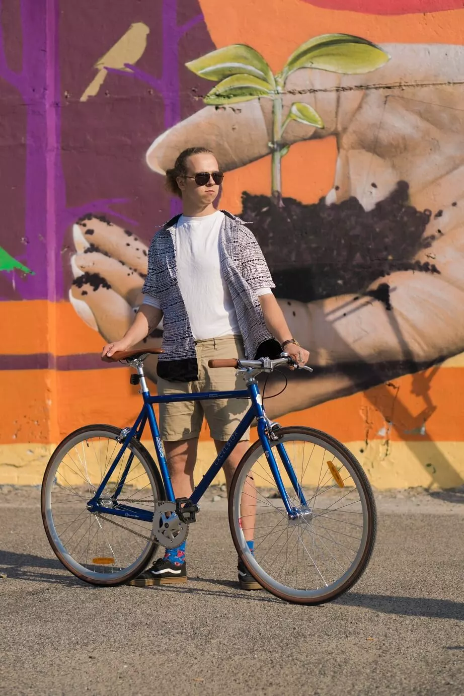 Fixie Excelsior Sputter, Colour Orange, 2 Speeds - Image 3